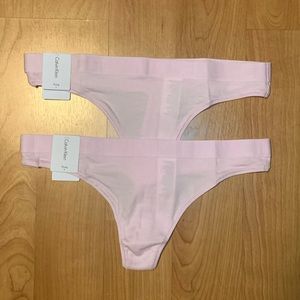 2 Calvin Klein Ultimate Cotton Thong